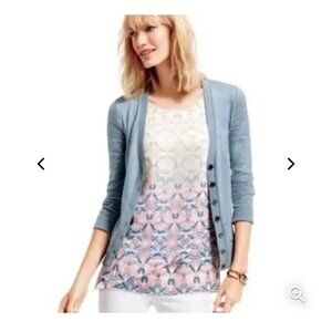 Cabi Billi Breezy Blue lightweight cardigan